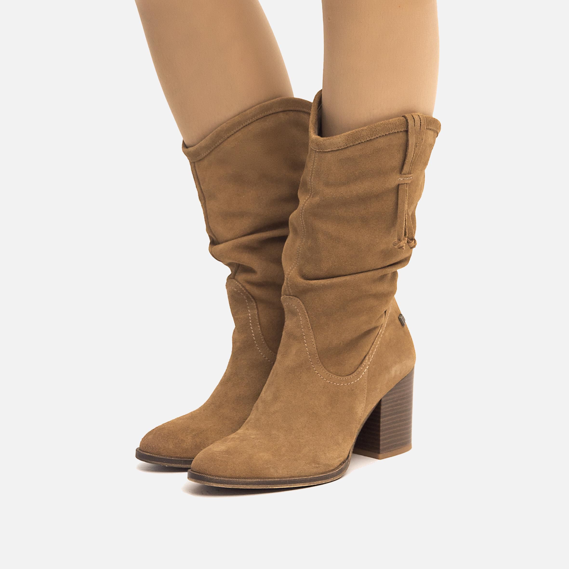 Botas de Tac n para Mujer Mustang Shoes